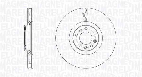 MAGNETI MARELLI Jarrulevy 361302040550